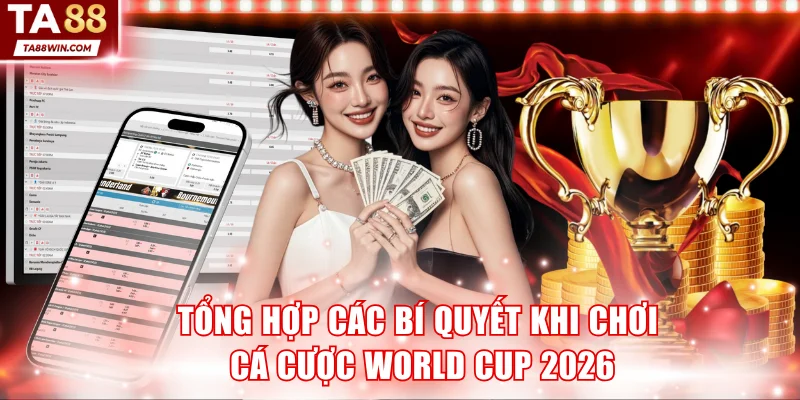 Tổng hợp các bí quyết khi chơi cá cược World Cup 2026